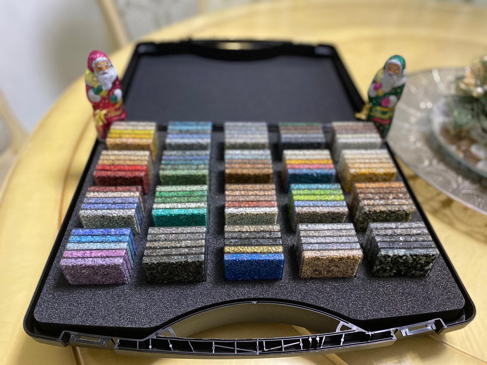 Musterkoffer komplett