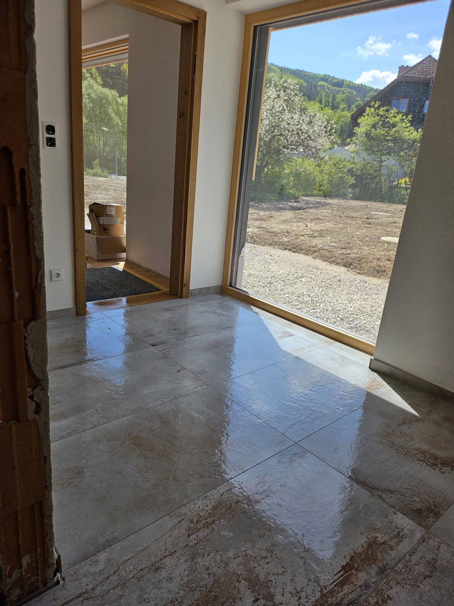 Wohnzimmer Metalloptik