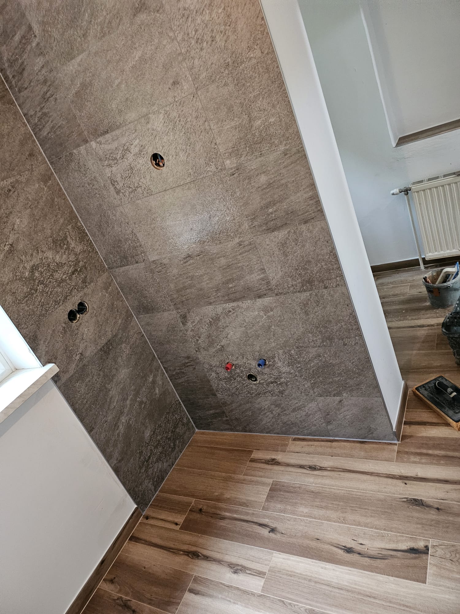 Übergang zur Terrasse