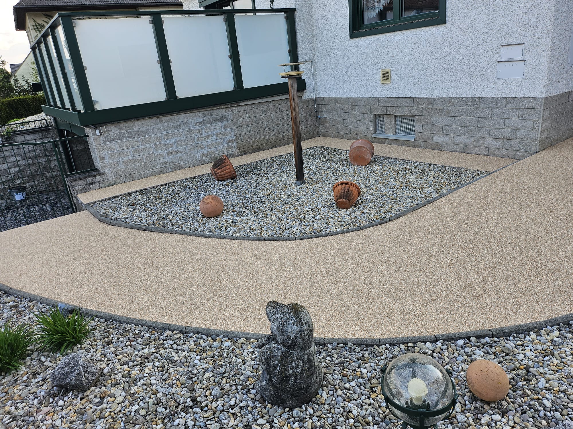 Steinteppich Gartenweg, Wegegestaltung Niederösterreich